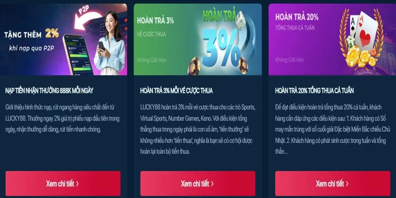 Khuyến mãi mới nhất tại qh888 trang chủ chính thức